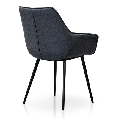 Dining Chair - Charcoal Grey (Set of 2)