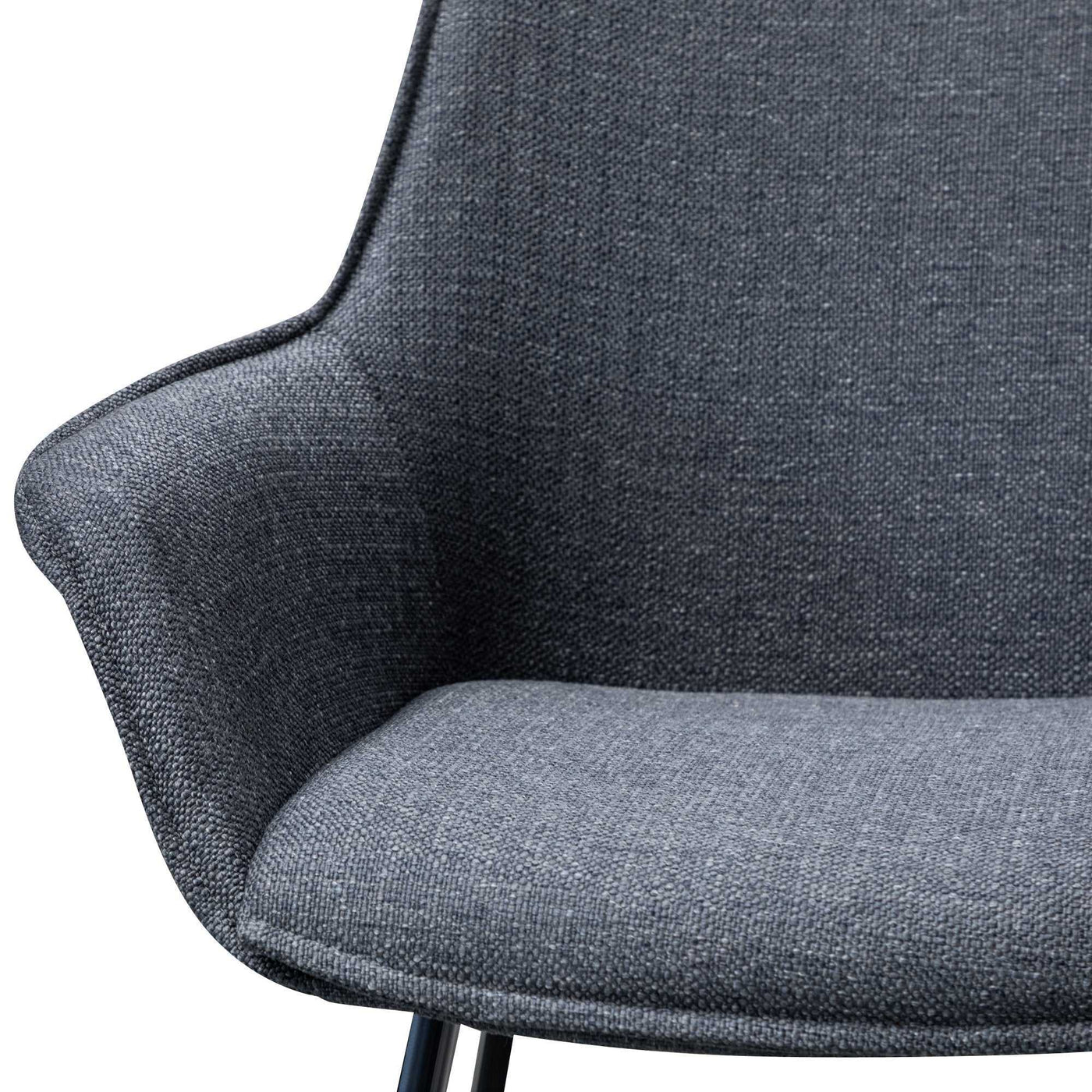 Dining Chair - Charcoal Grey (Set of 2)