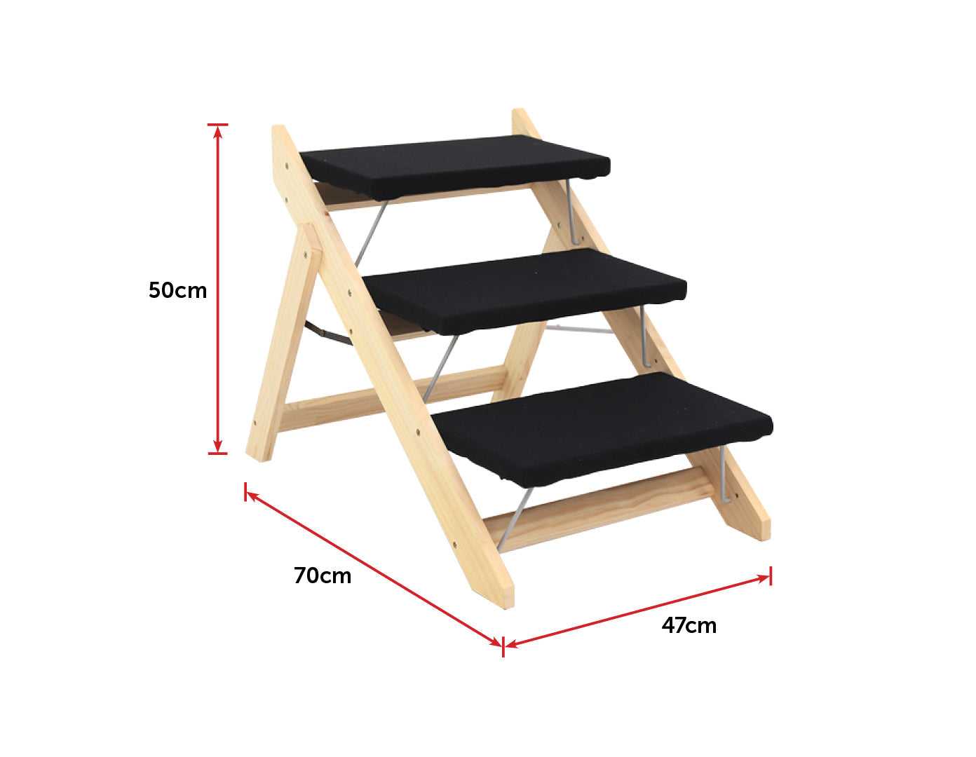 3x Step Portable Stairs