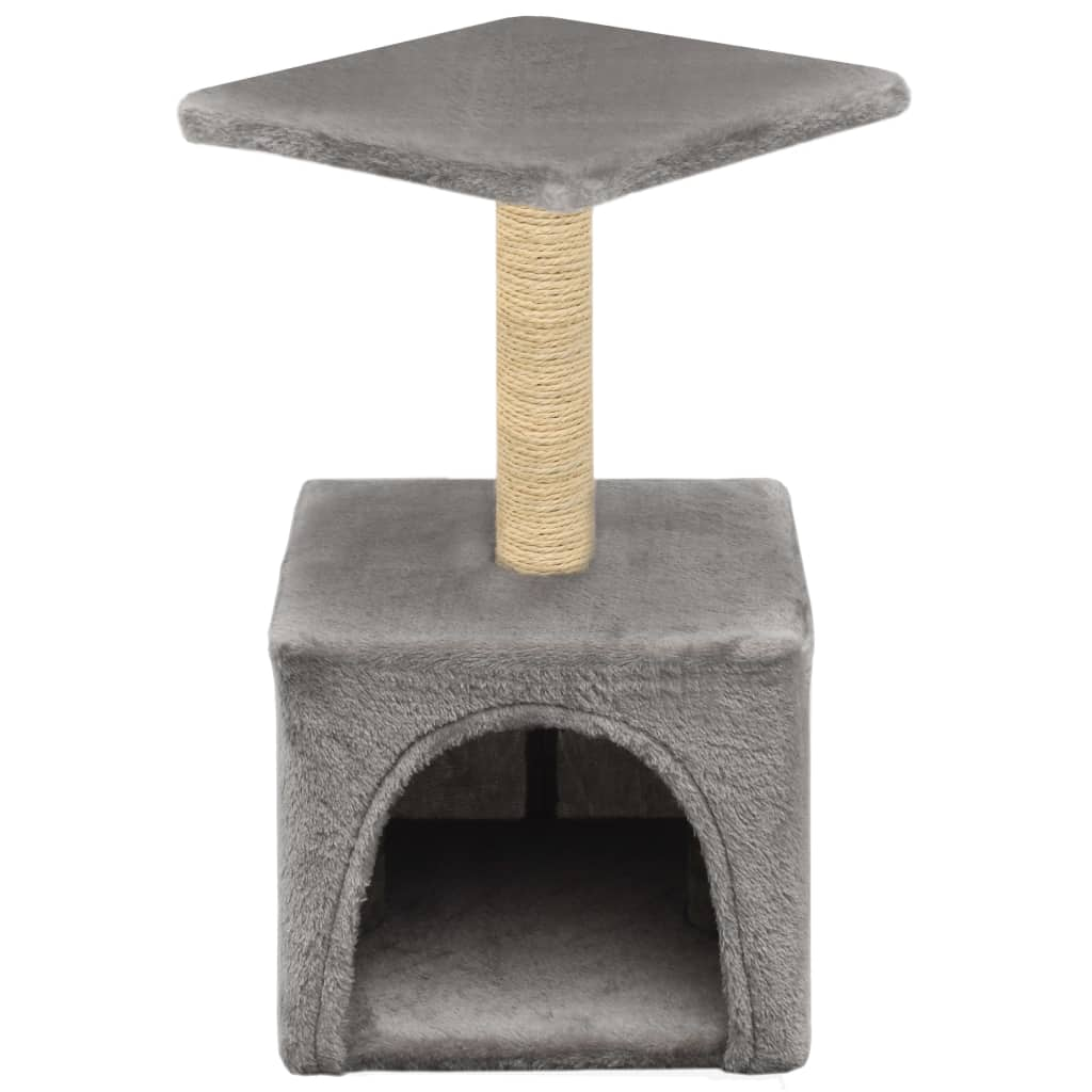 55cm Cat Scratching Post - Grey