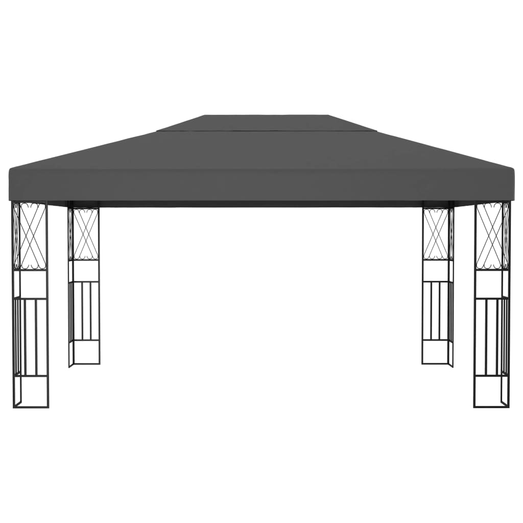 Gazebo 3x4 m Anthracite Fabric