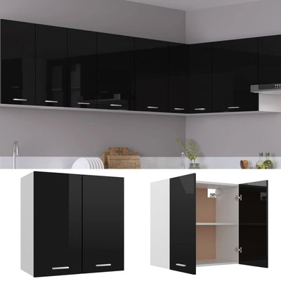 Top Cabinet - High Gloss Black