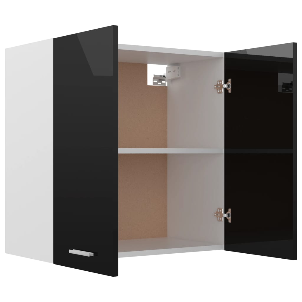 Top Cabinet - High Gloss Black