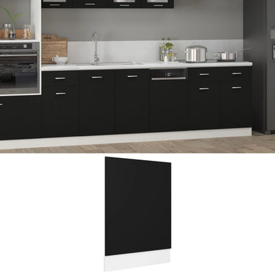 Dishwasher Panel - Black