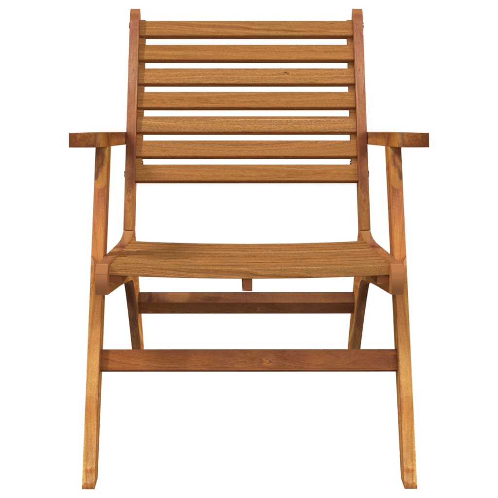 Garden Chairs 2 pcs Solid Wood Acacia