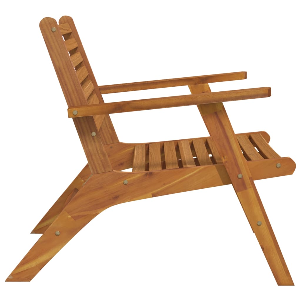 Garden Chairs 2 pcs Solid Wood Acacia