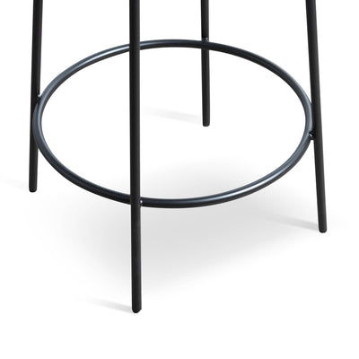 65cm Bar stool - Black