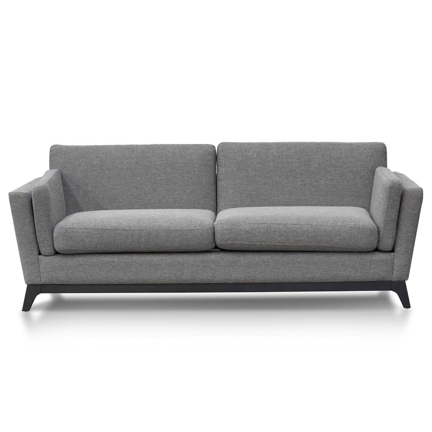 3 Seater Fabric Sofa - Graphite Grey