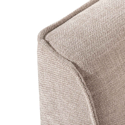 2 Seater Fabric Sofa - Oyster Beige