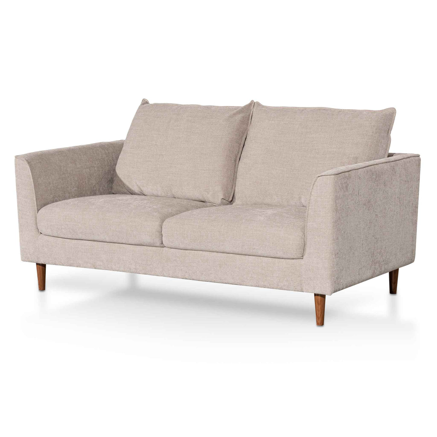 2 Seater Fabric Sofa - Oyster Beige