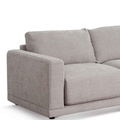 3 Seater Right Chaise Sofa - Oyster Beige