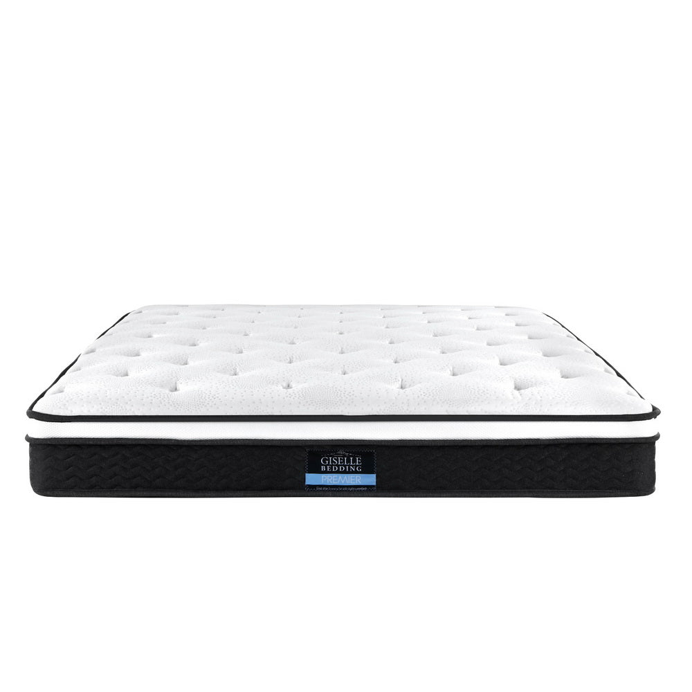 Double - Euro Top - Bonnell Spring Mattress - 21cm Thick