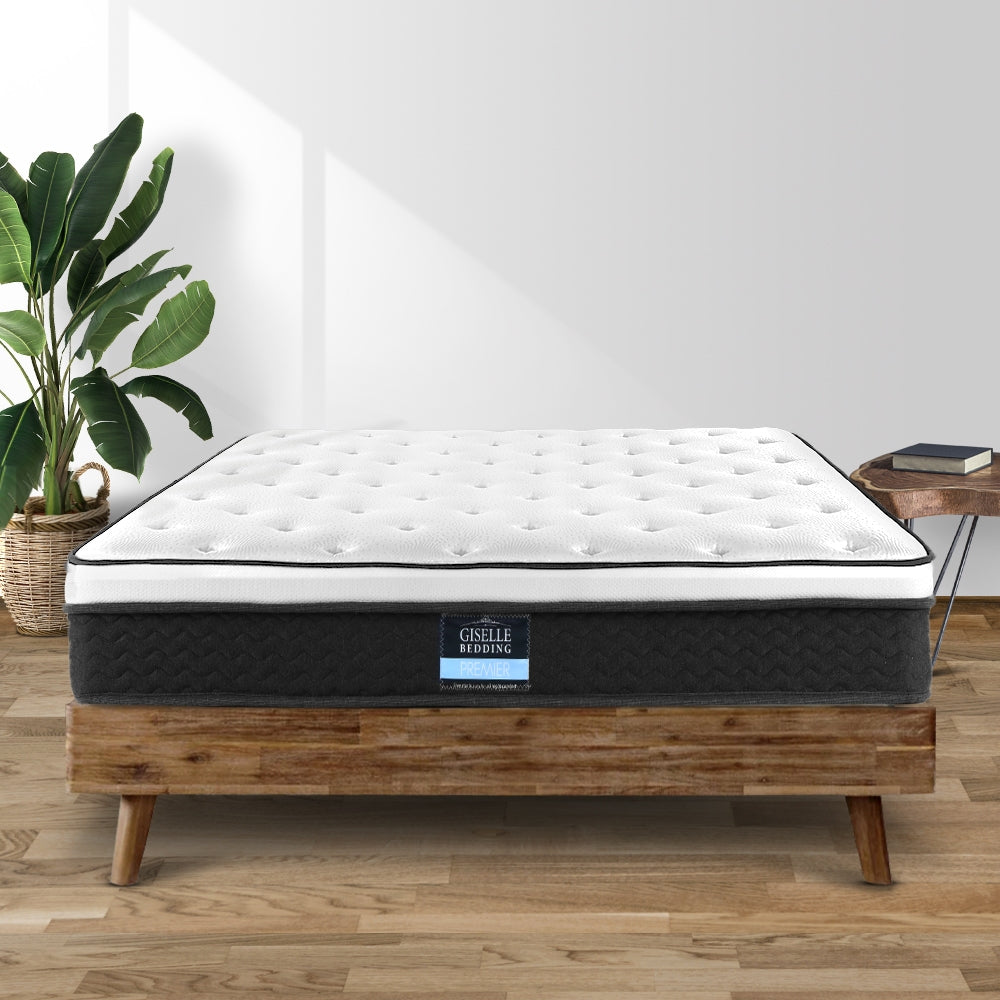 Double - Euro Top - Bonnell Spring Mattress - 21cm Thick