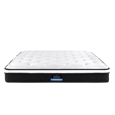 Queen - Euro Top - Bonnell Spring Mattress - 21cm Thick