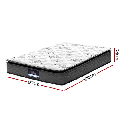 5-Zone Bonnell Spring Mattress 24cm Thick ‚ Single