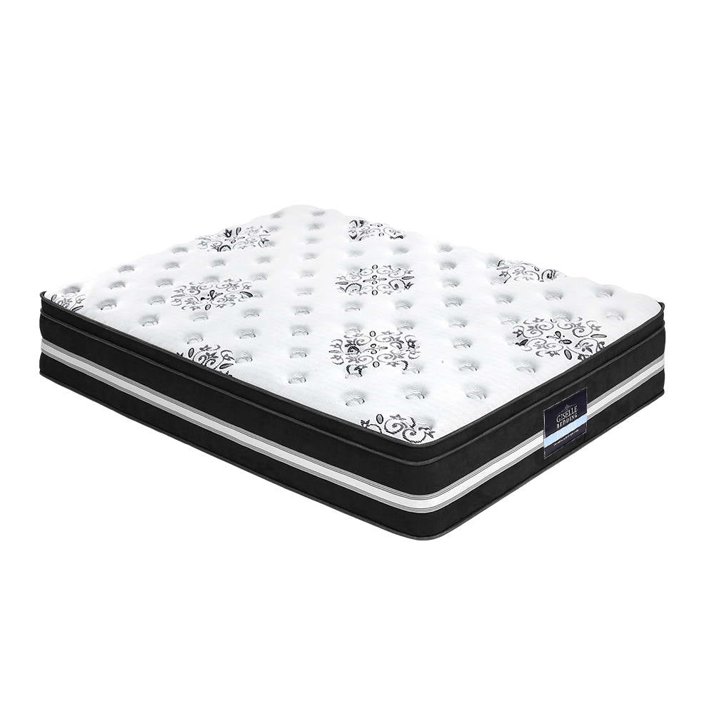 Queen - Euro Top - Cool Gel - Pocket Spring Mattress 34cm Thick