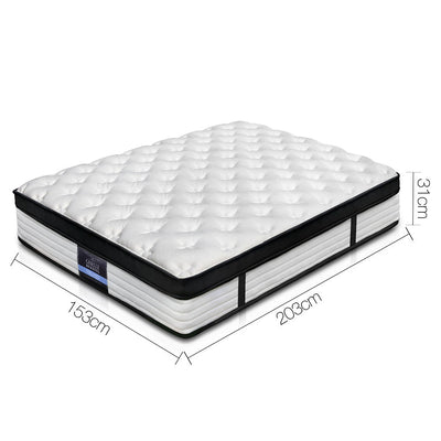 Top Pocket Spring Mattress 31cm Thick ‚ Queen