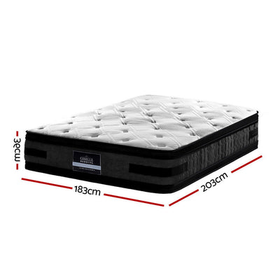 King - Euro Top - Cool Gel - Pocket Spring Mattress - 36cm Thick