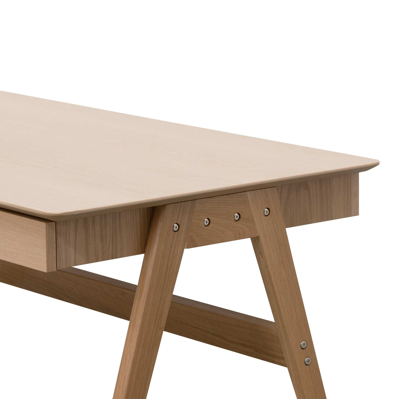 1.2m Wooden Office Desk - Natural