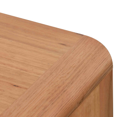 Single Drawer Bedside Table - Messmate