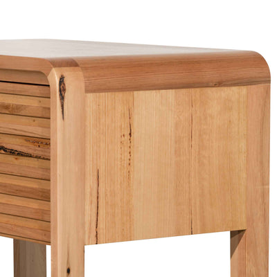 Single Drawer Bedside Table - Messmate