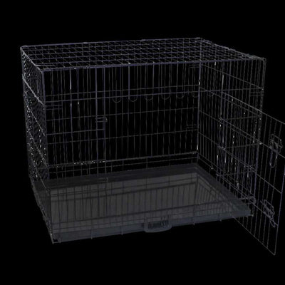 36" Pet Dog Crate with Waterproof Cover