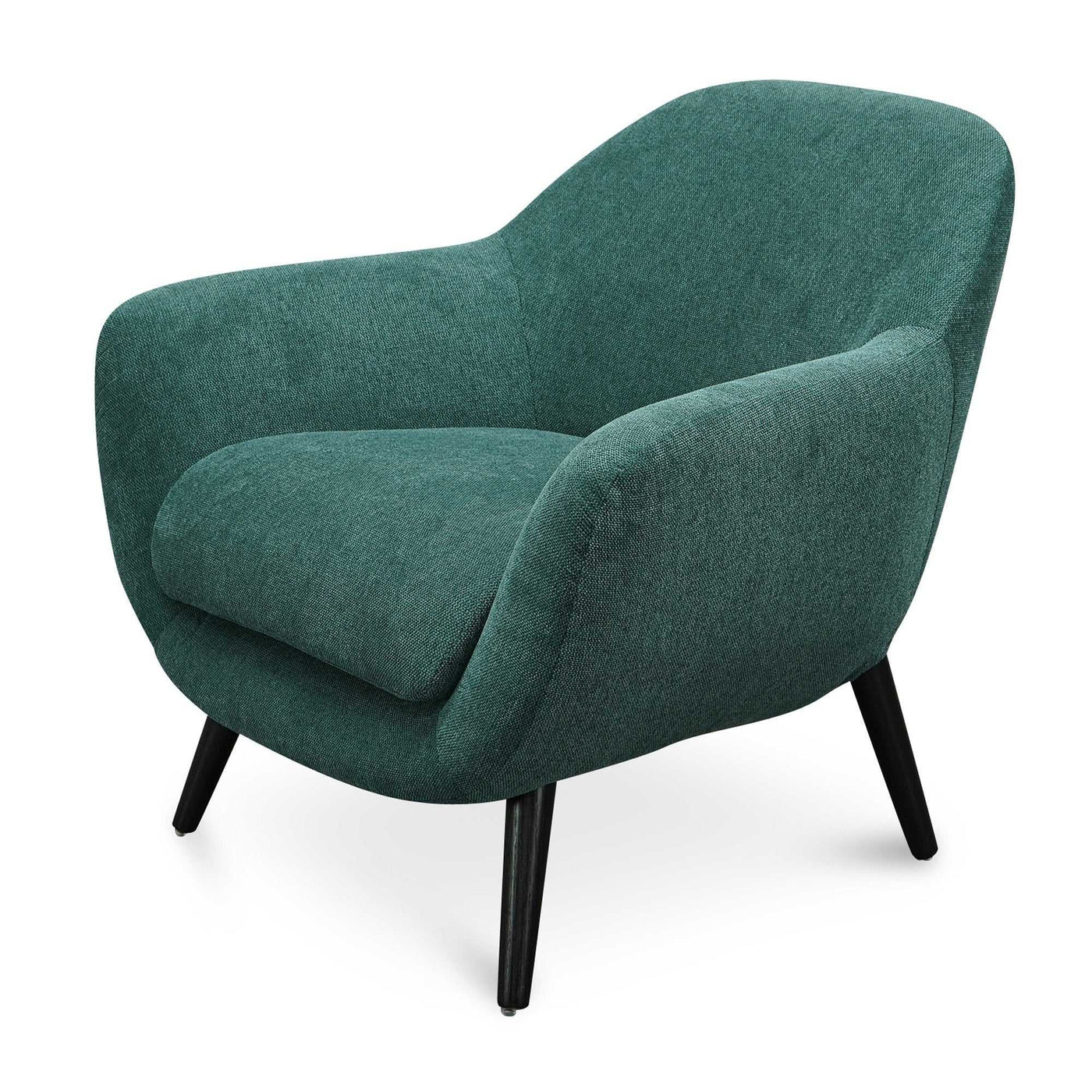 Armchair - Green Fabric