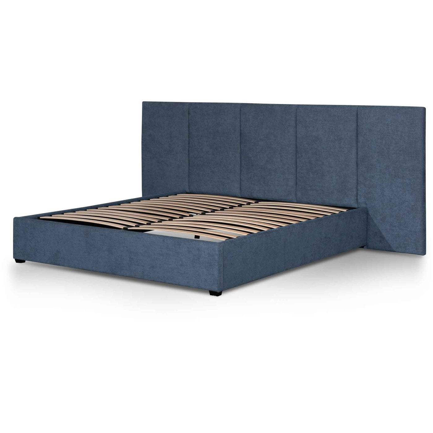 Queen Bed Frame - Navy Blue