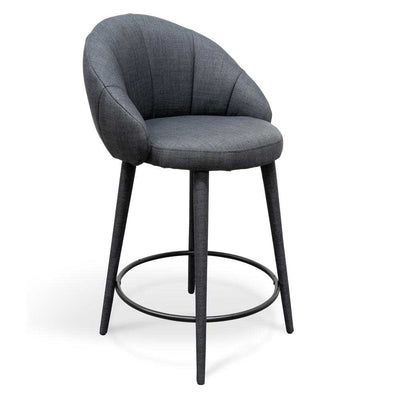 65cm Bar Stool - Slate Grey