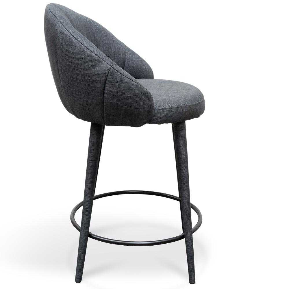 65cm Bar Stool - Slate Grey