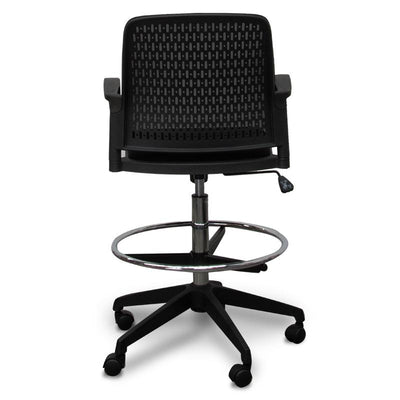 Drafting Office Chair - Black