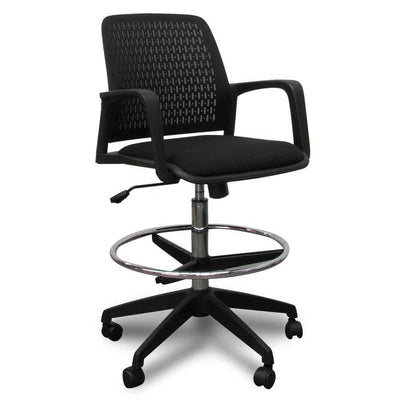 Drafting Office Chair - Black