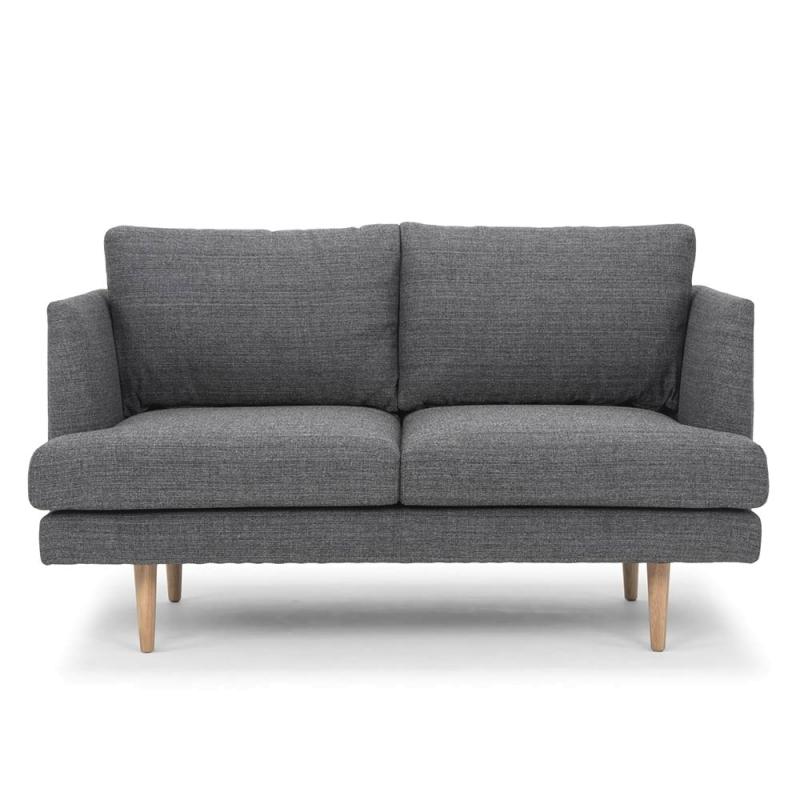 2 Seater Sofa - Metal Grey