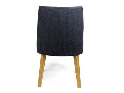 Back Steel Upholstered Dining Chair