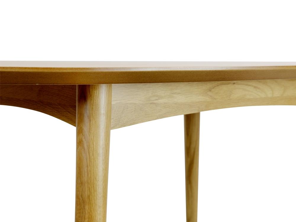 1.3m Fixed Dining Table - Natural