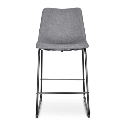 65cm Bar Stool - Dark Grey (Set of 2)