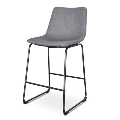 65cm Bar Stool - Dark Grey (Set of 2)