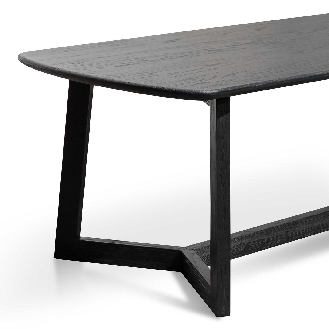 2.2m Dining Table - Black