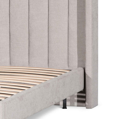 Queen Bed Frame - Comfort Grey