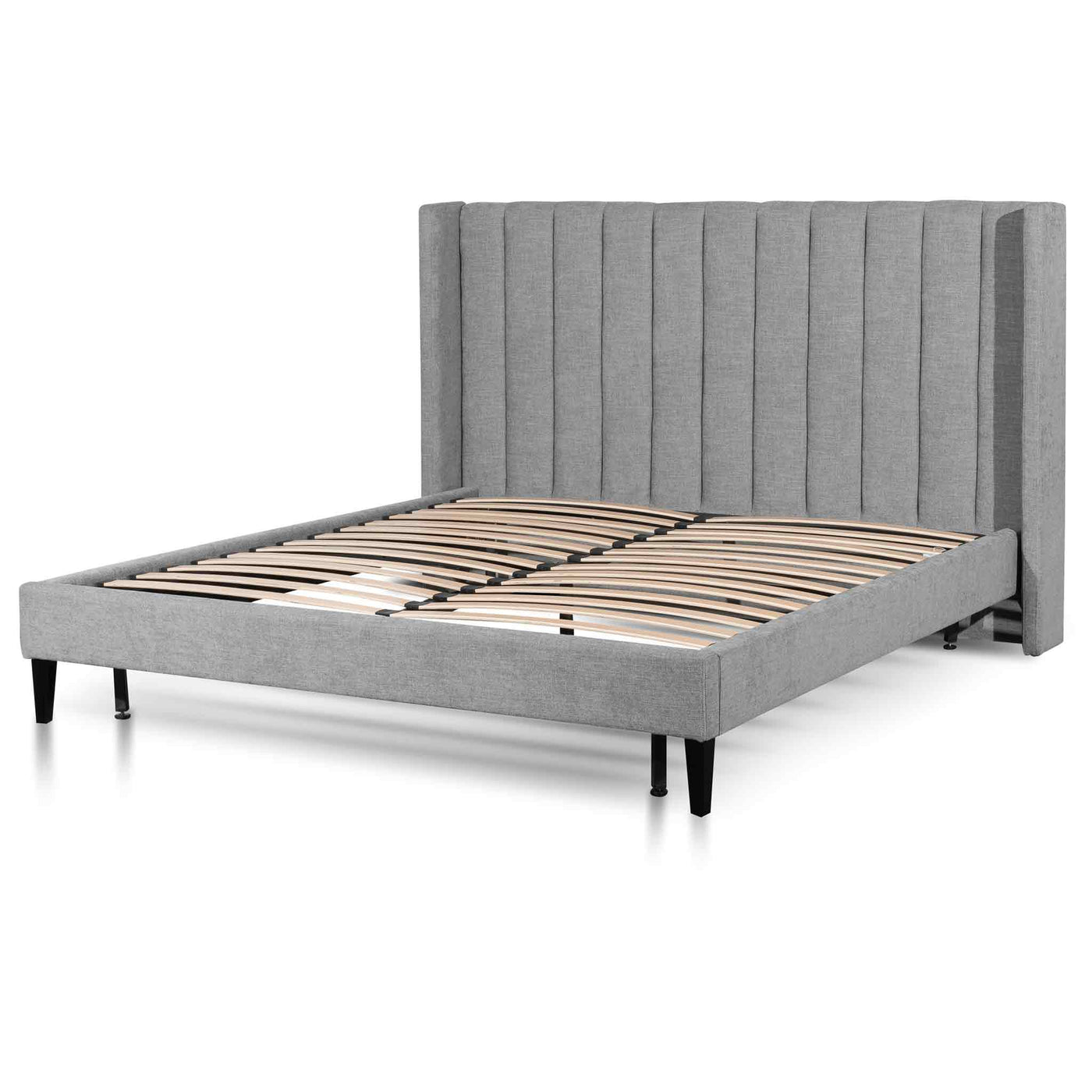 King Bed Frame - Flint Grey