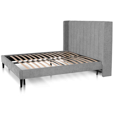 King Bed Frame - Flint Grey