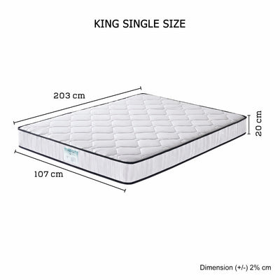 Mattress - Pocket Coil Sleep System II - King Single