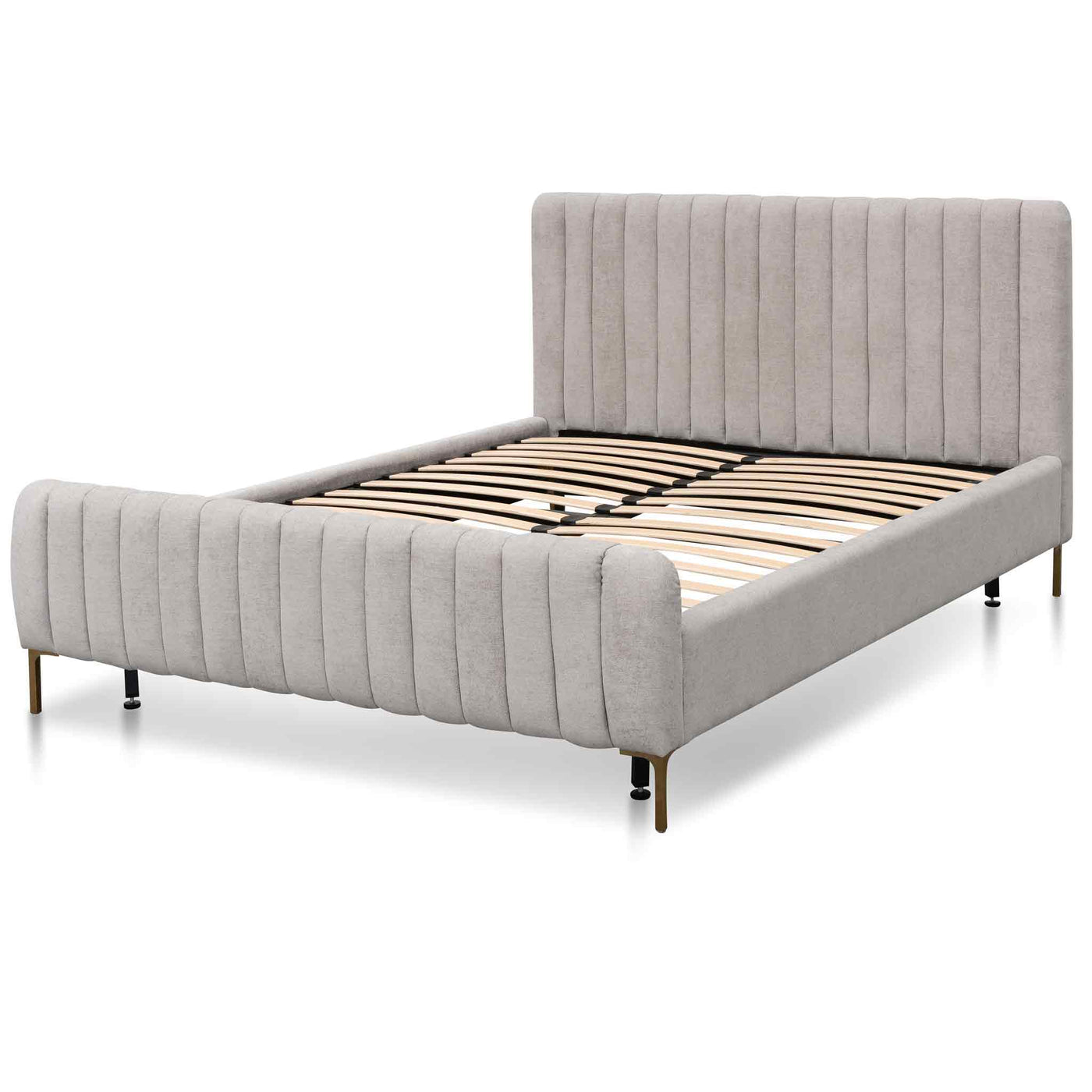 Queen Bed Frame - Comfort Grey