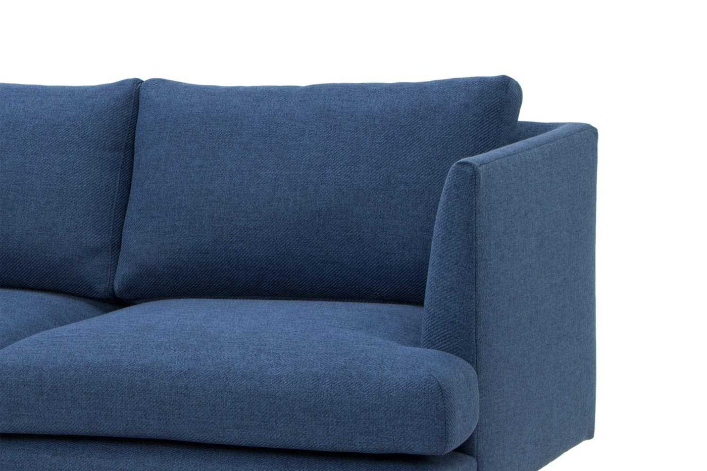 3 Seater Fabric Sofa - Navy