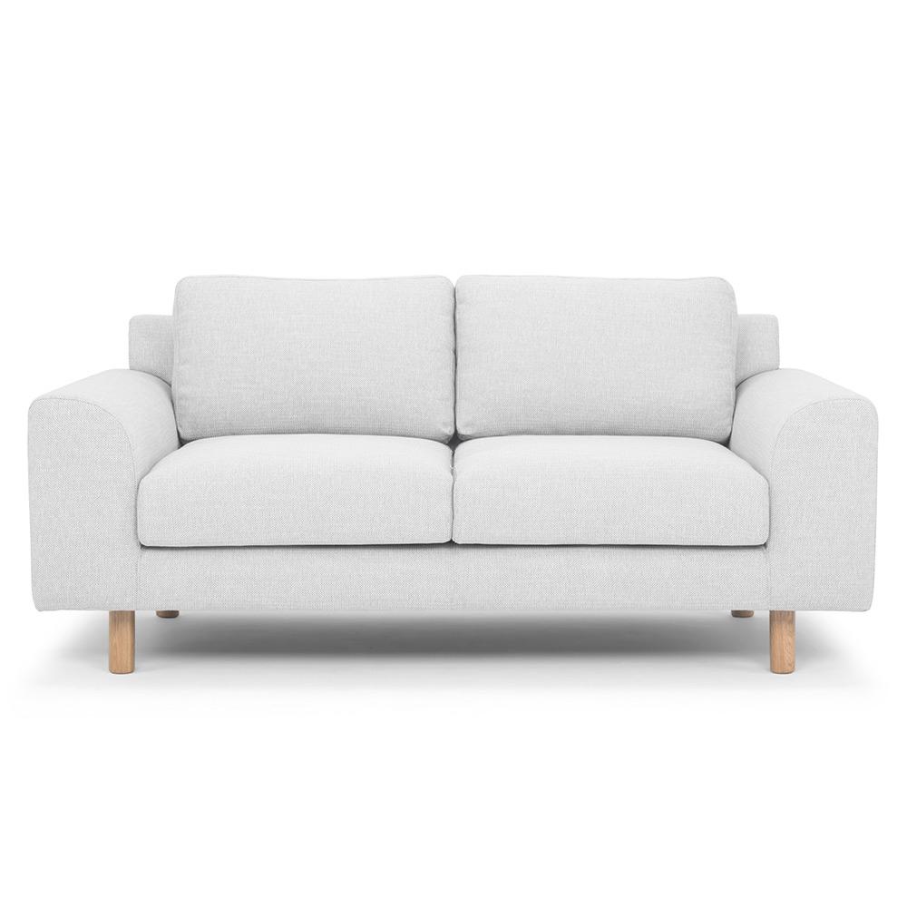 2 Seater Sofa - Light Texture Grey