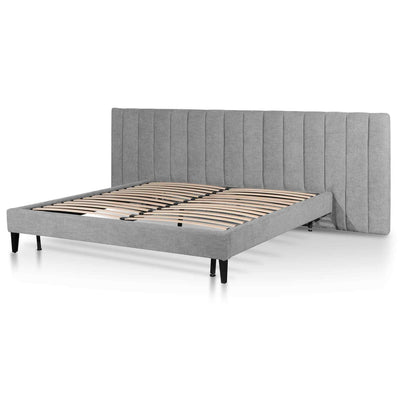 King Bed Frame - Flint Grey