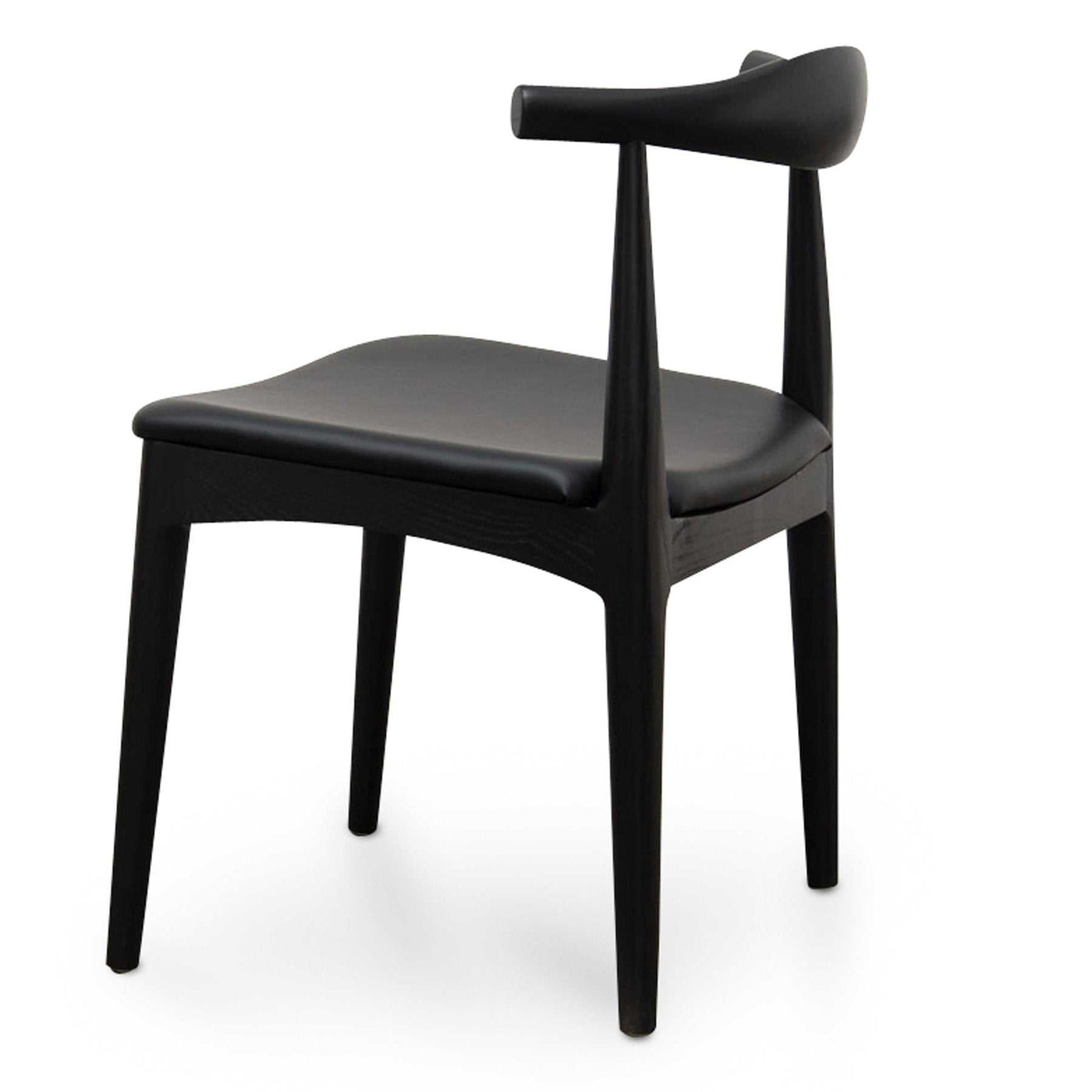 Elbow Dining Chair -Black