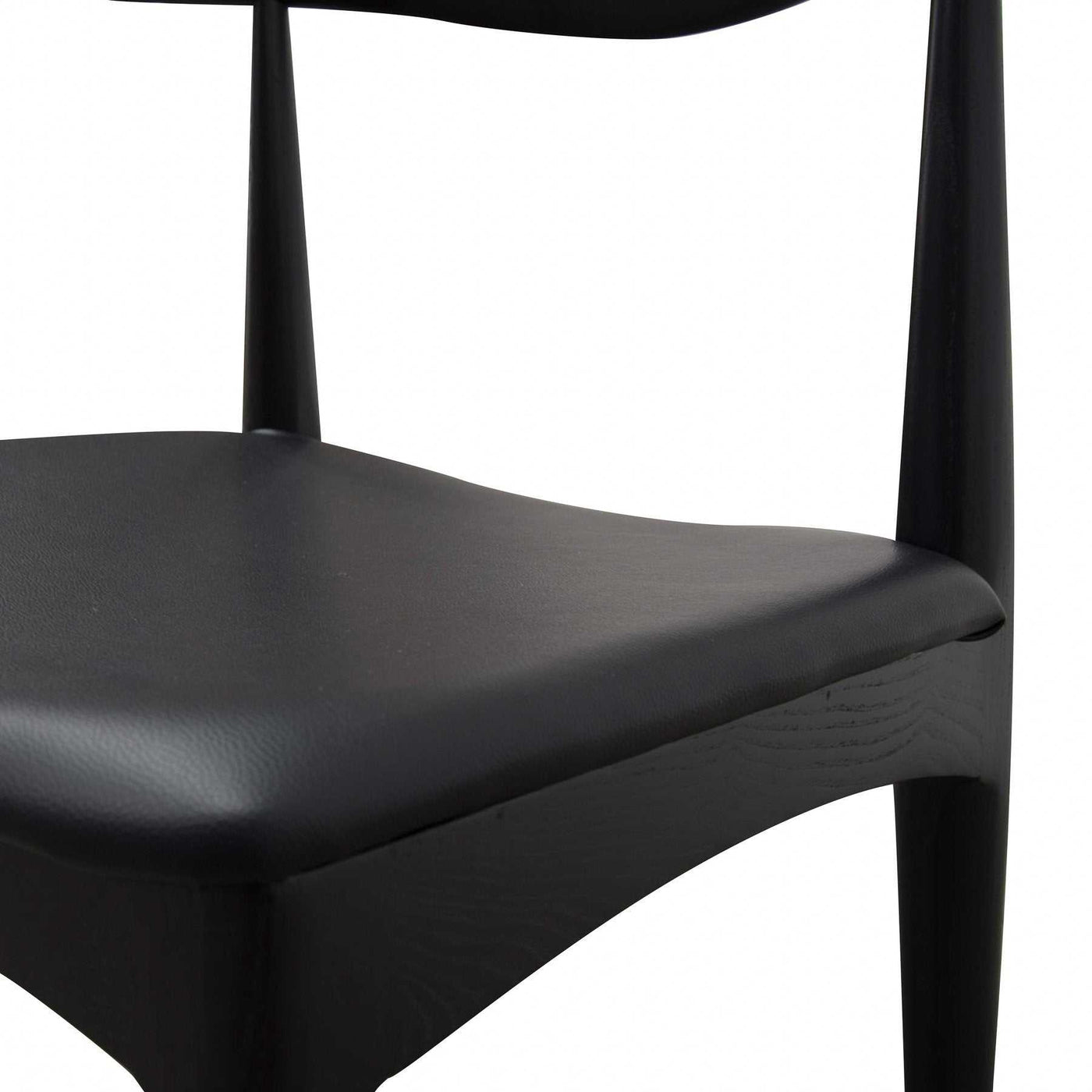 Elbow Dining Chair -Black